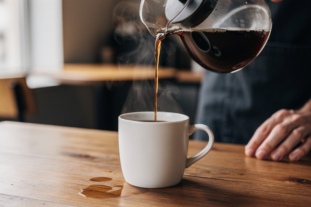 Freshly Brewed Filter Coffee